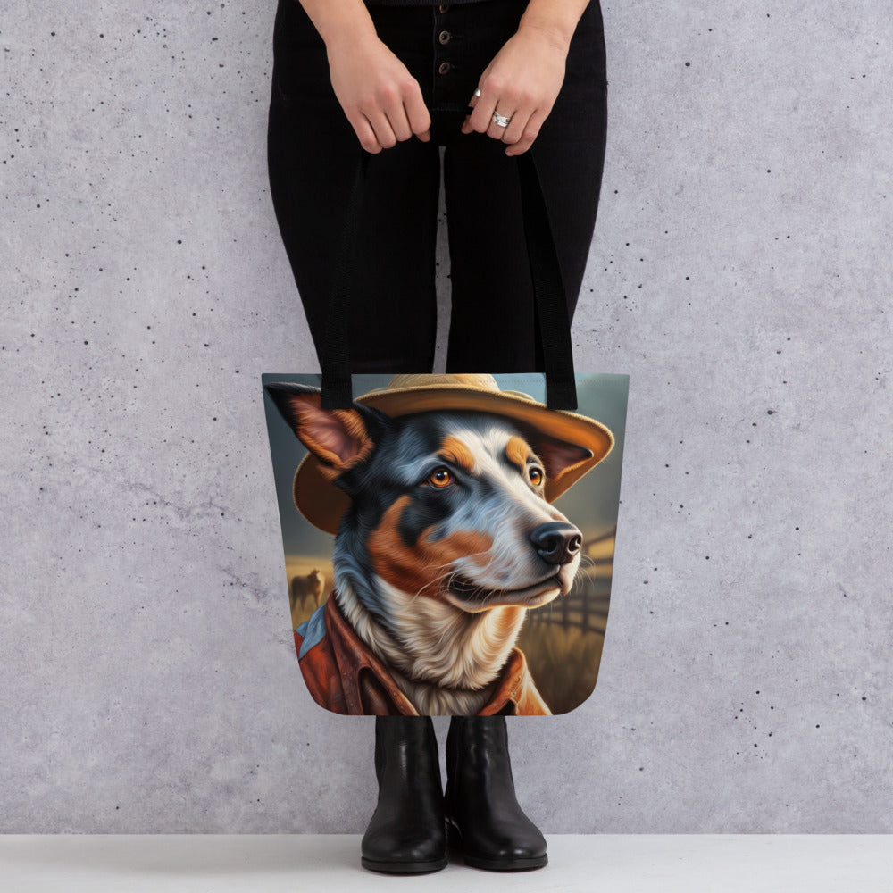 Tote bag-Australian Cattle Dog V3