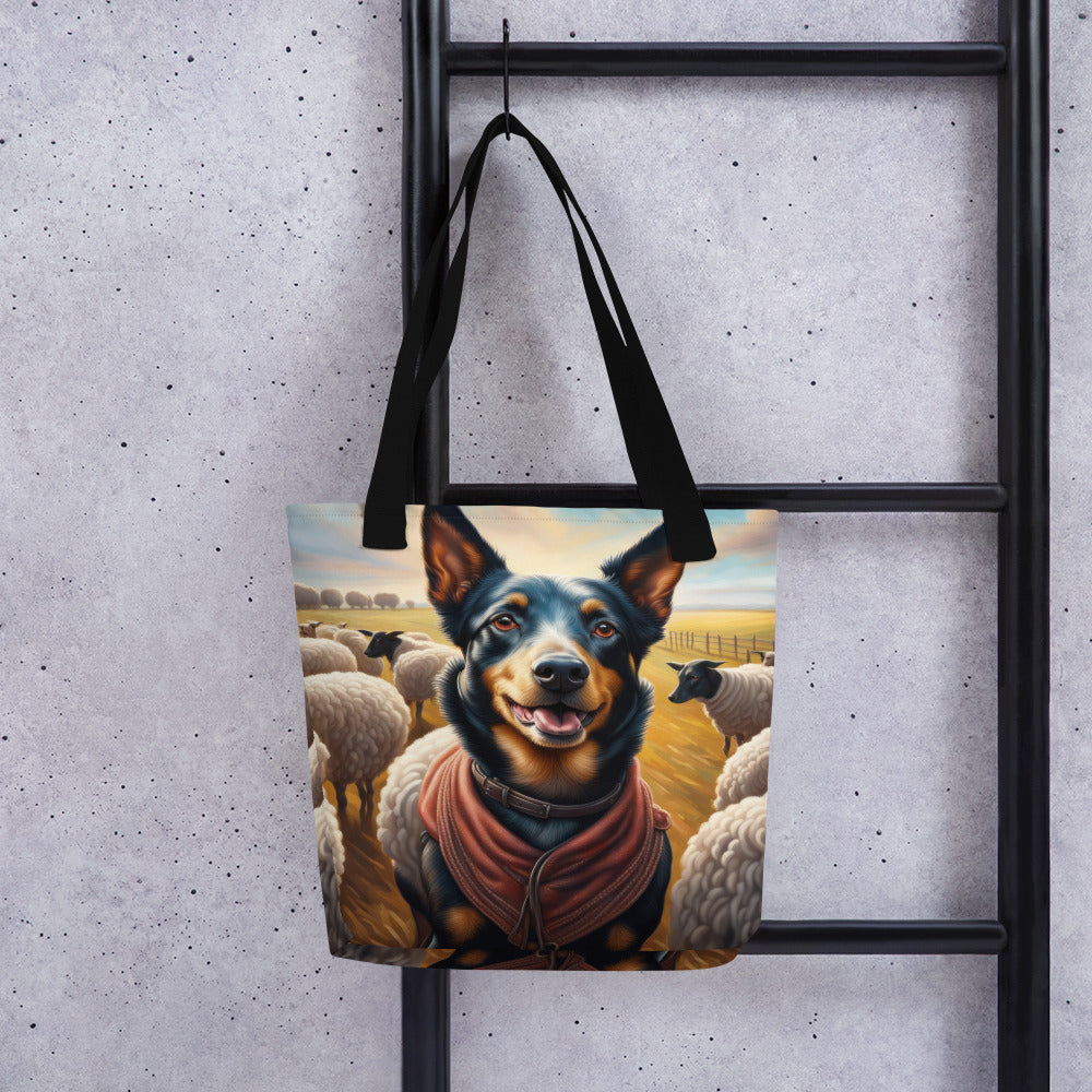 Tote bag-Australian Cattle Dog V4