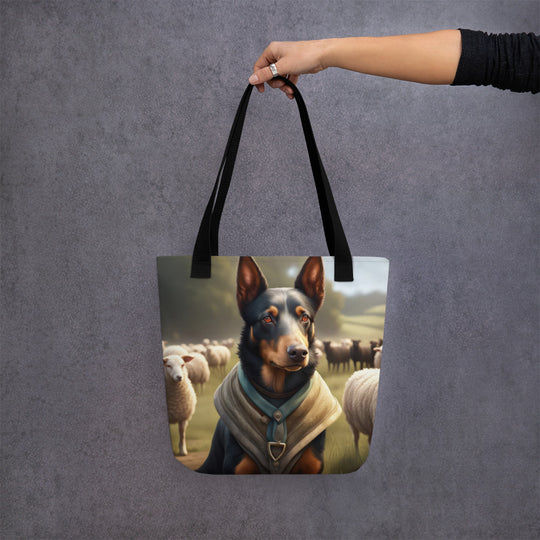 Tote bag-Australian Cattle Dog V6