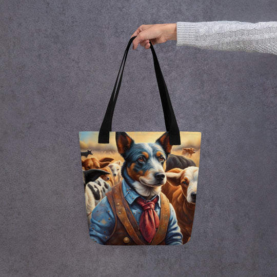 Tote bag-Australian Cattle Dog V7