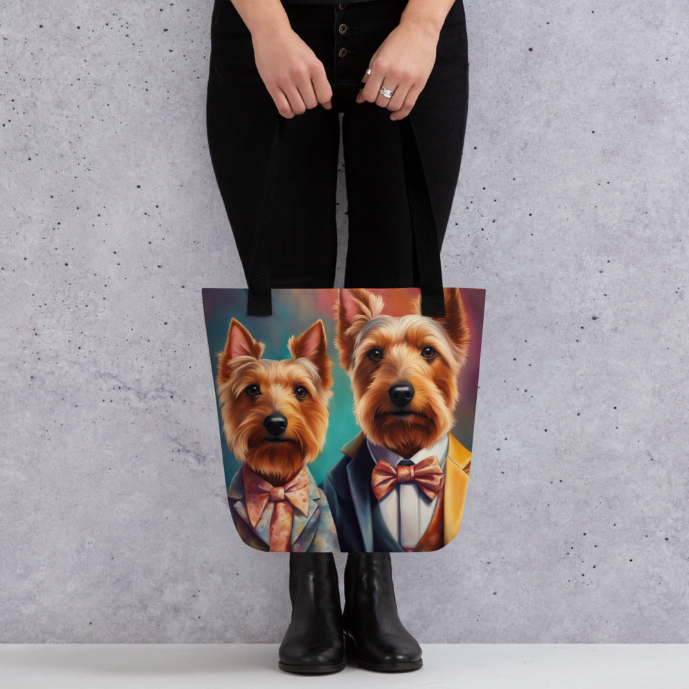 Tote bag-Australian Terrier