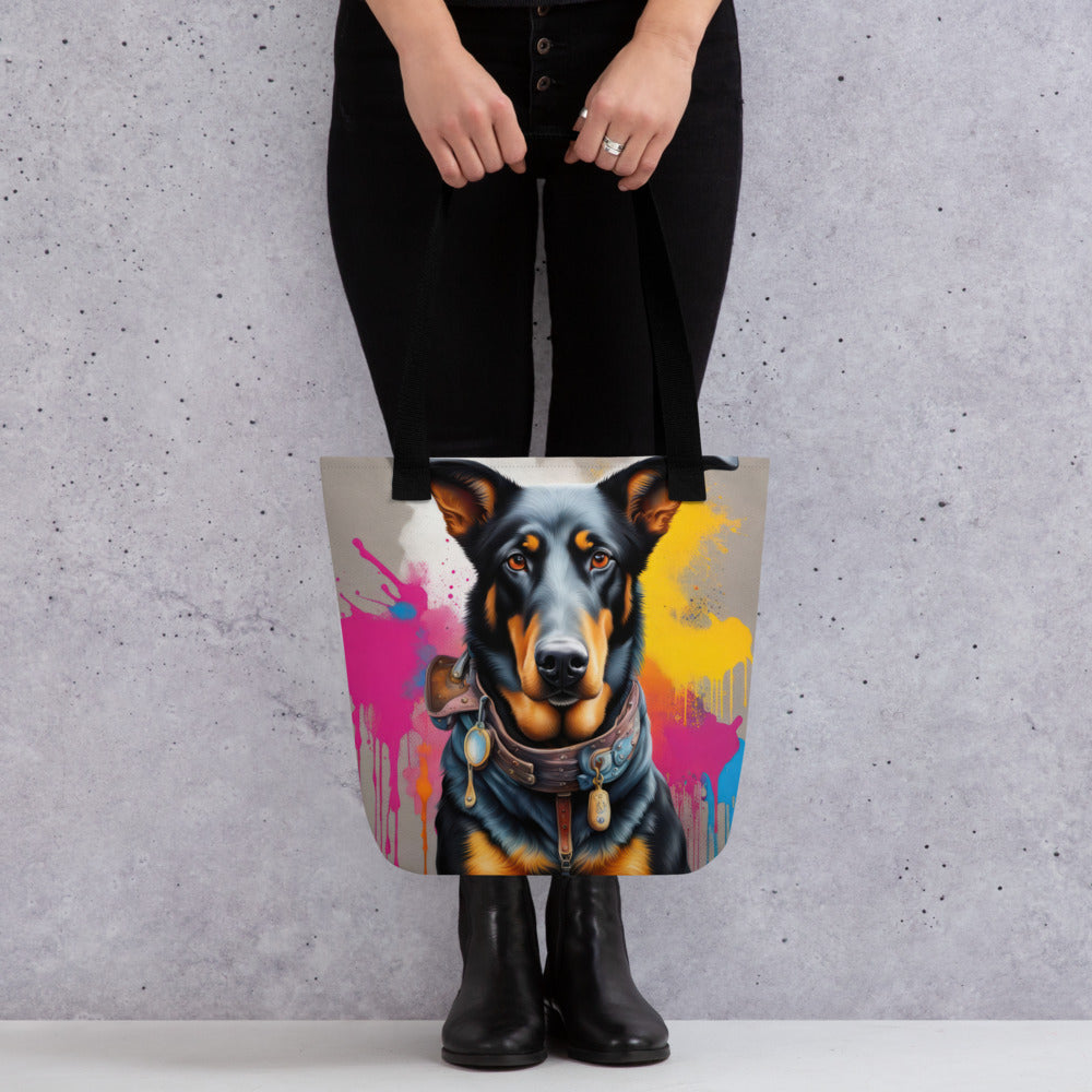 Tote bag-Beauceron Dog