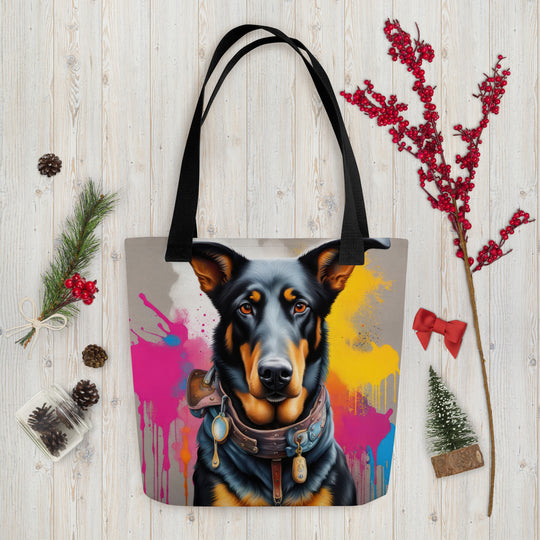 Tote bag-Beauceron Dog