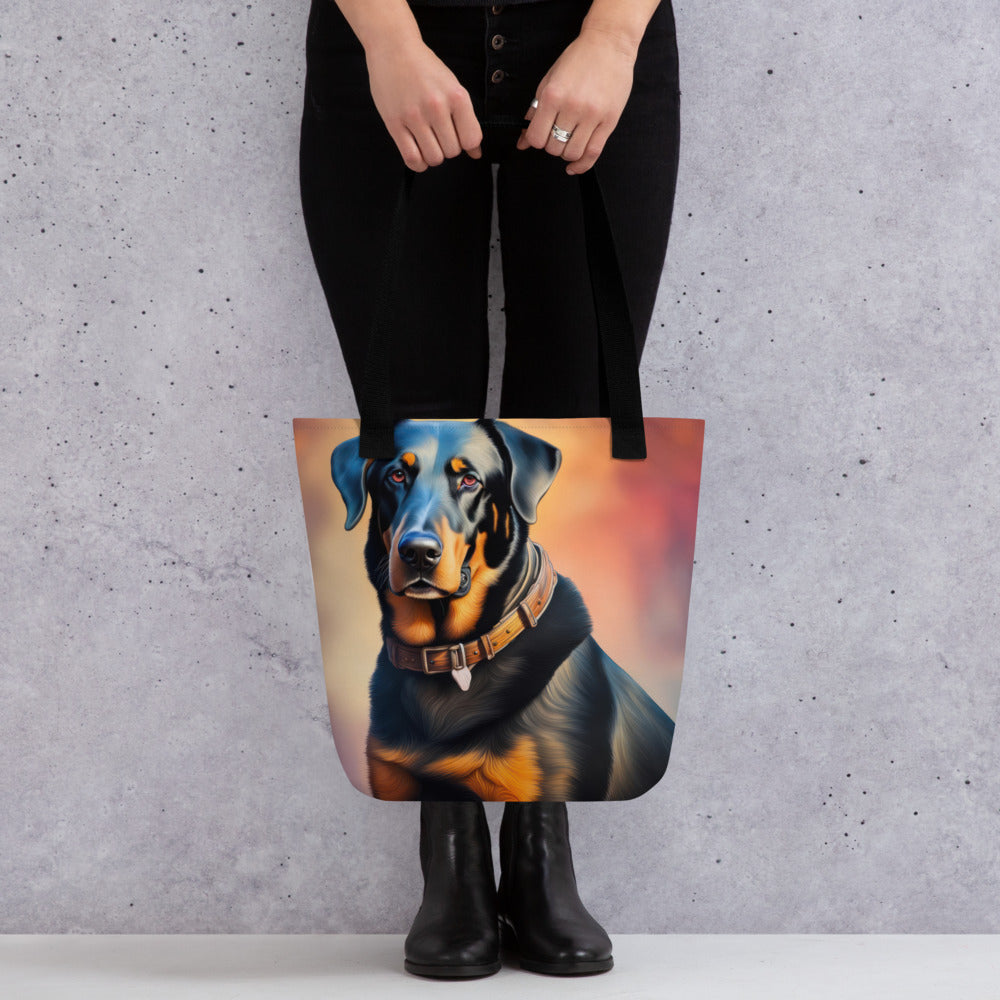 Tote bag-Beauceron Dog V3