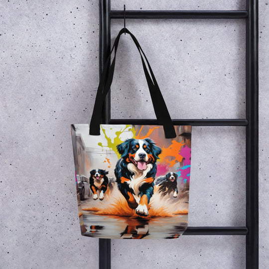 Tote bag-Bernese Mountain Dog V3