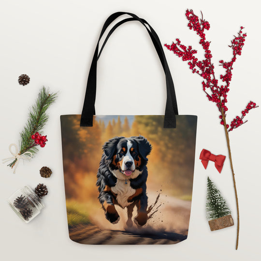 Tote bag-Bernese Mountain Dog V5