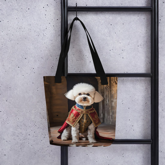 Tote bag-Bichon Frise Dog V4