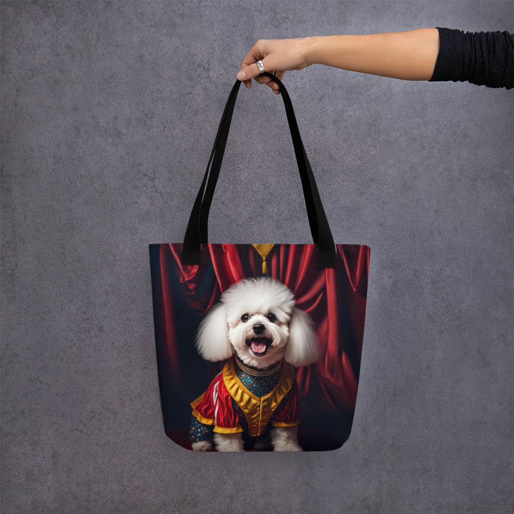 Tote bag-Bichon Frise Dog V6