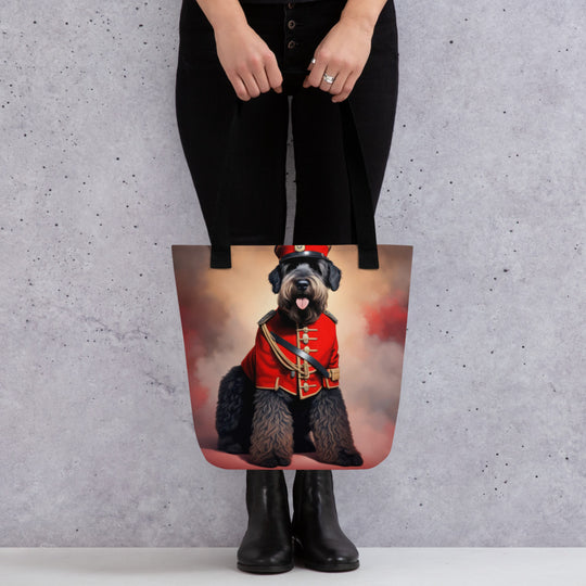 Tote bag-Black Russian Terrier