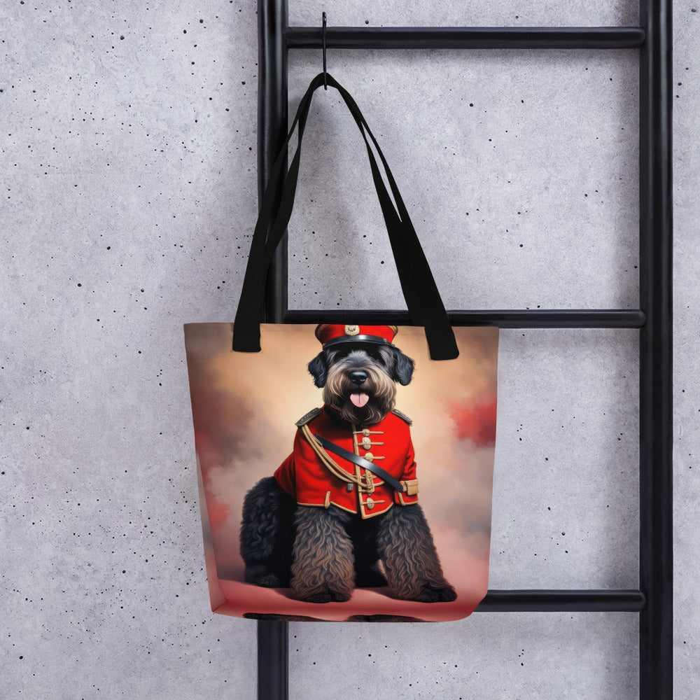 Tote bag-Black Russian Terrier