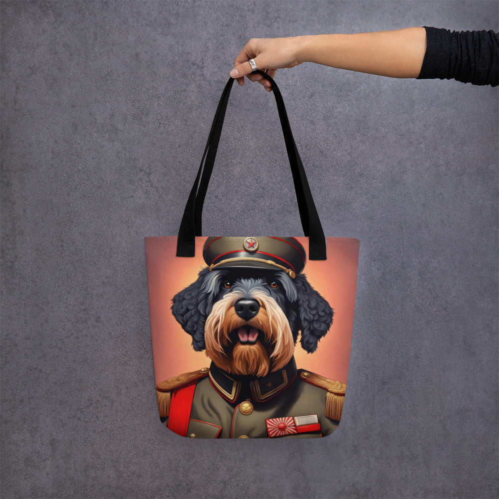 Tote bag-Black Russian Terrier V3