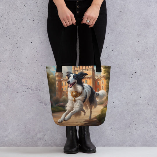 Tote bag-Borzoi V3