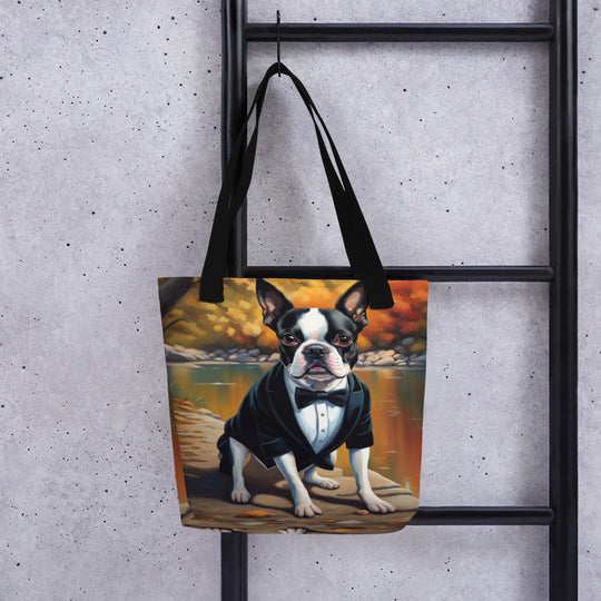 Tote bag-Boston Terrier V2