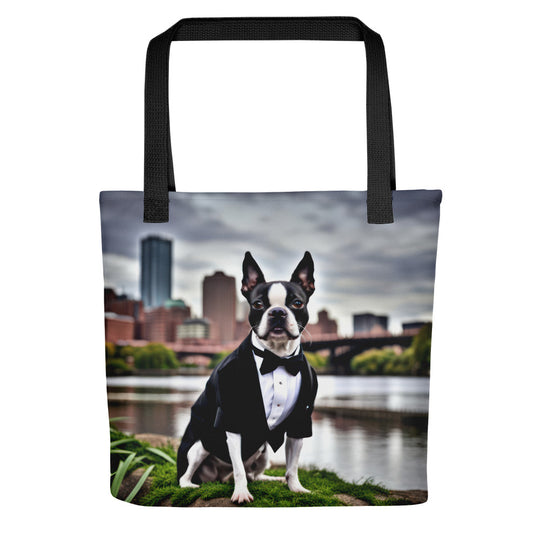 Tote bag-Boston Terrier V3