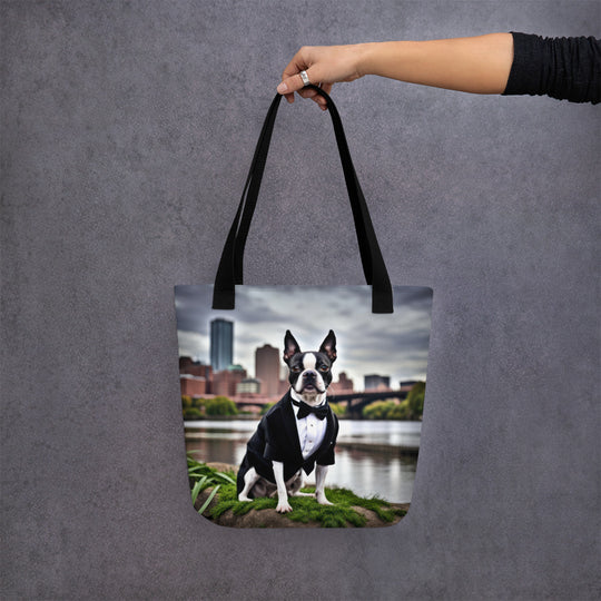 Tote bag-Boston Terrier V3