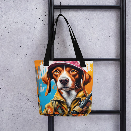 Tote bag-Brittany Dog V5