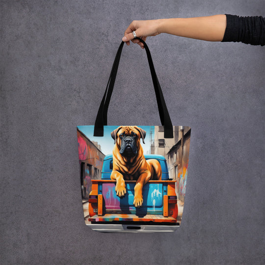 Tote bag-Bull Mastiff V3