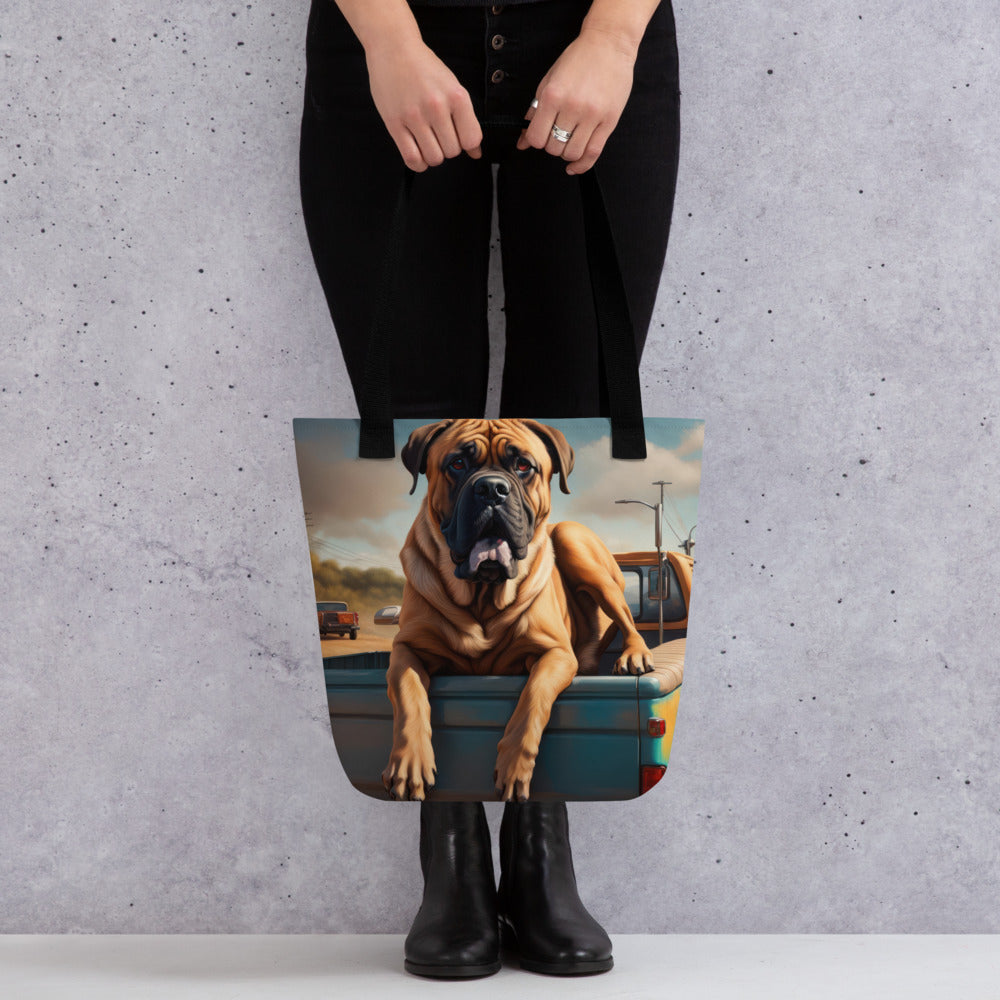 Tote bag-Bull Mastiff V6