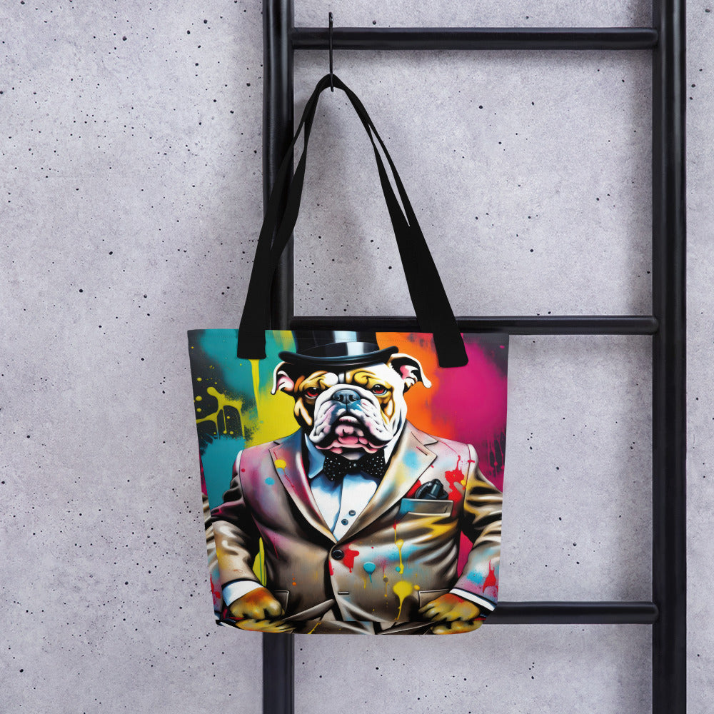 Tote bag-Bulldog V4