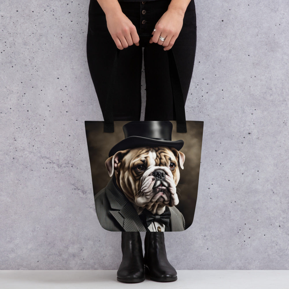 Tote bag-Bulldog V9