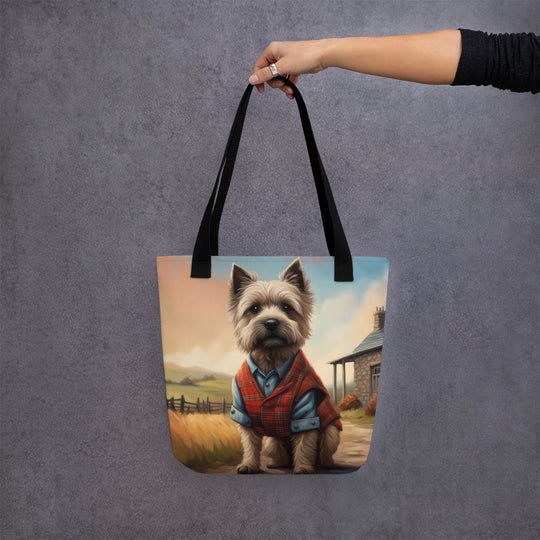 Tote bag-Cairn Terrier bV2