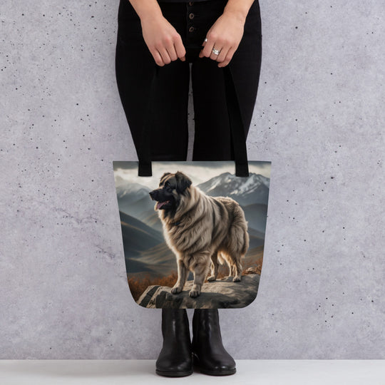 Tote bag-Caucasian Shepherd Dog V2