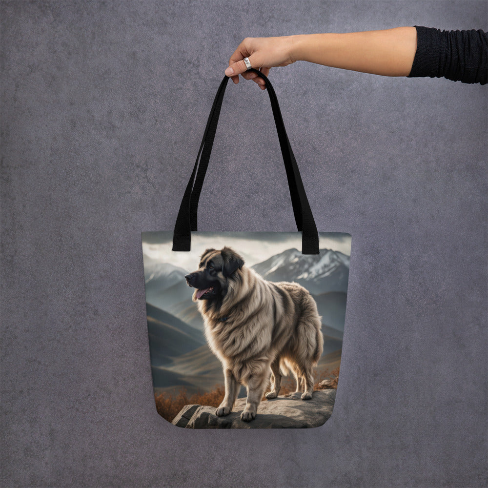 Tote bag-Caucasian Shepherd Dog V2