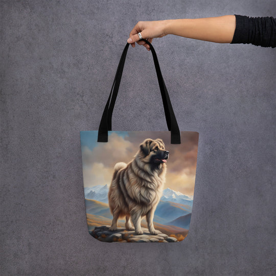 Tote bag-Caucasian Shepherd Dog V3