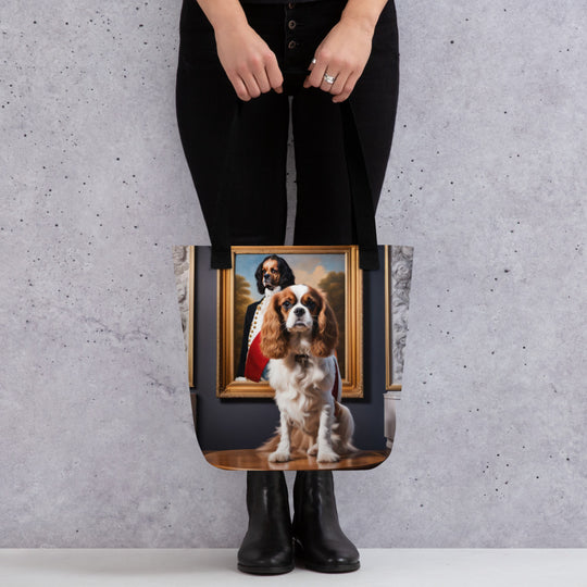 Tote bag-Cavalier King Charles Spaniel V2