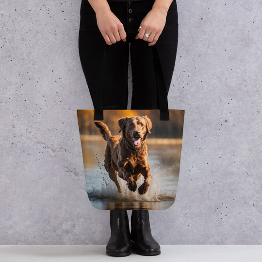 Tote bag-Chesapeake Retriever V3