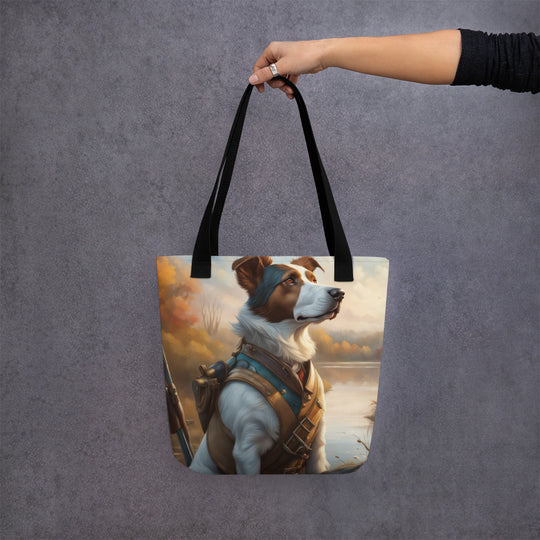 Tote bag-French Pointing Dog Pyrenean V2