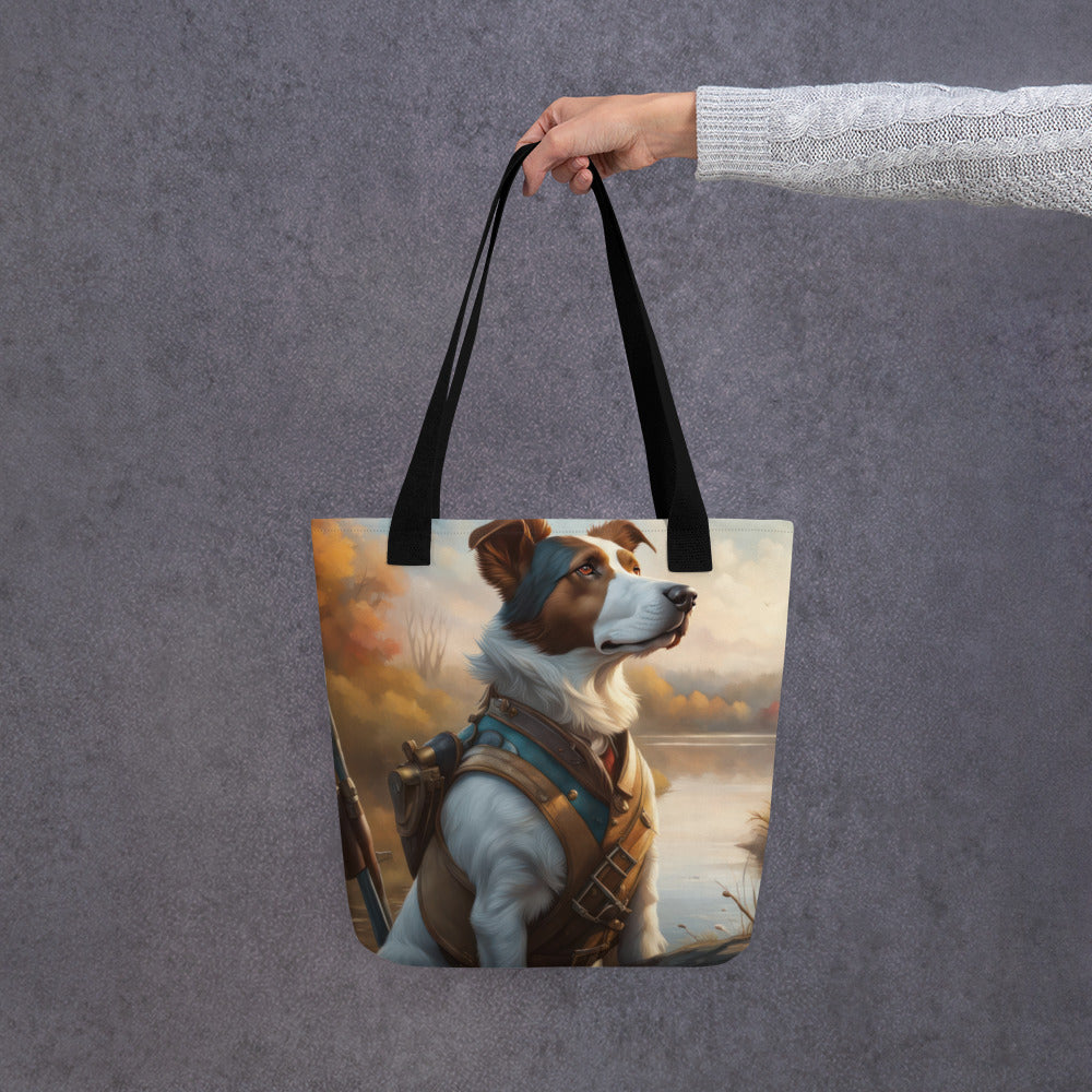 Tote bag-French Pointing Dog Pyrenean V2