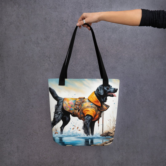 Tote bag-French Pointing Dog Pyrenean V3