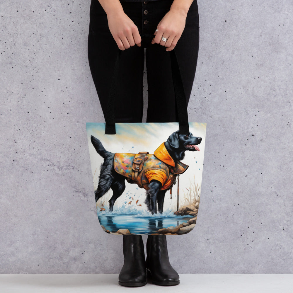 Tote bag-French Pointing Dog Pyrenean V3