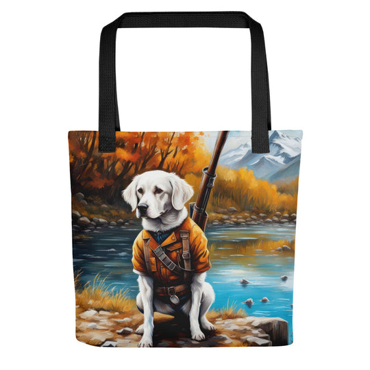 Tote bag-French Pointing Dog Pyrenean V4