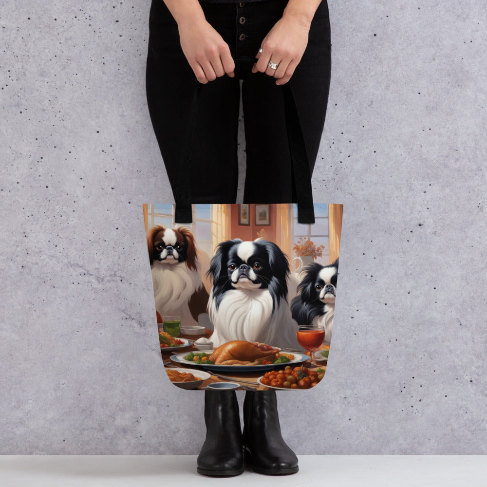 Tote bag-Japanese Chin V19