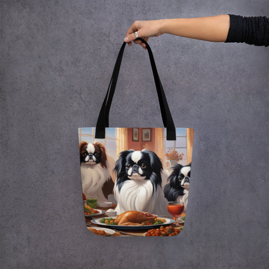 Tote bag-Japanese Chin V19