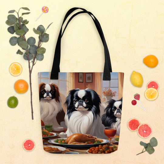 Tote bag-Japanese Chin V19