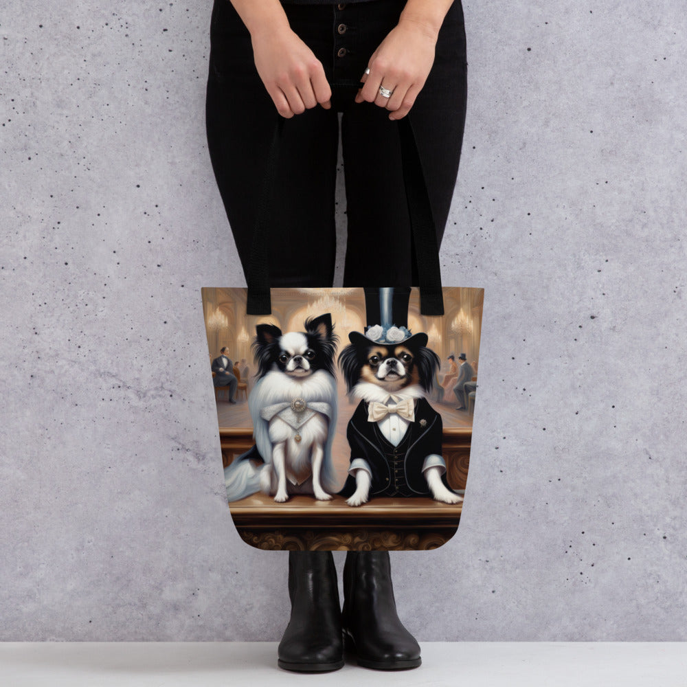 Tote bag-Japanese Chin V20