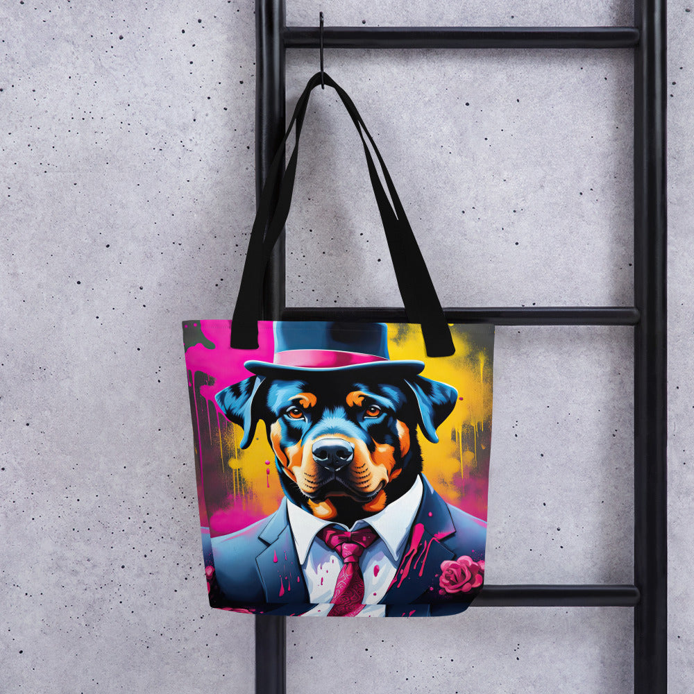 Tote bag-Rottweiler V2