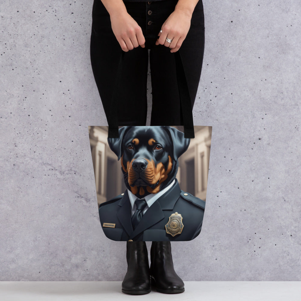 Tote bag-Rottweiler V4