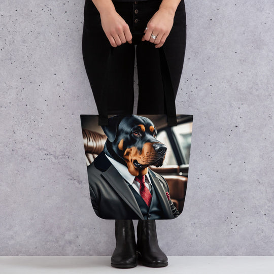 Tote bag-Rottweiler V10