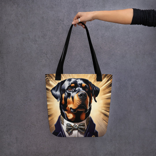 Tote bag-Rottweiler V17