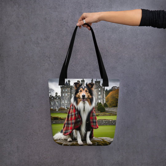 Tote bag-Collie