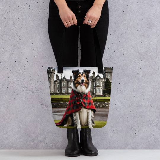 Tote bag-Collie V5