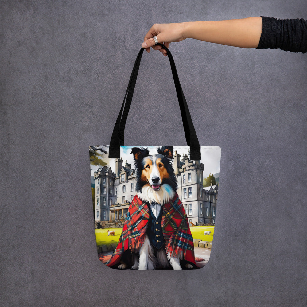 Tote bag-Collie V7