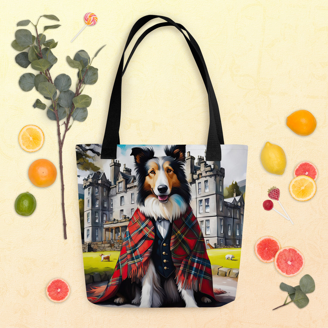 Tote bag-Collie V7