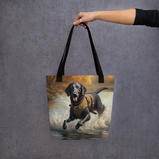 Tote bag-Curly-Coated Retriever