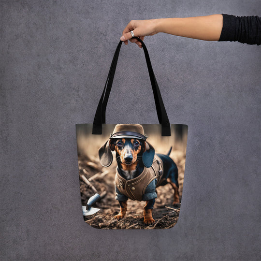 Tote bag-Dachshund