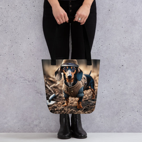 Tote bag-Dachshund